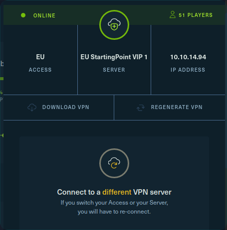 connecto to vpn htb