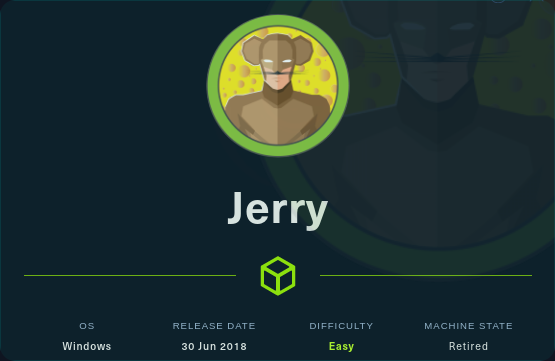 hack the box jerry